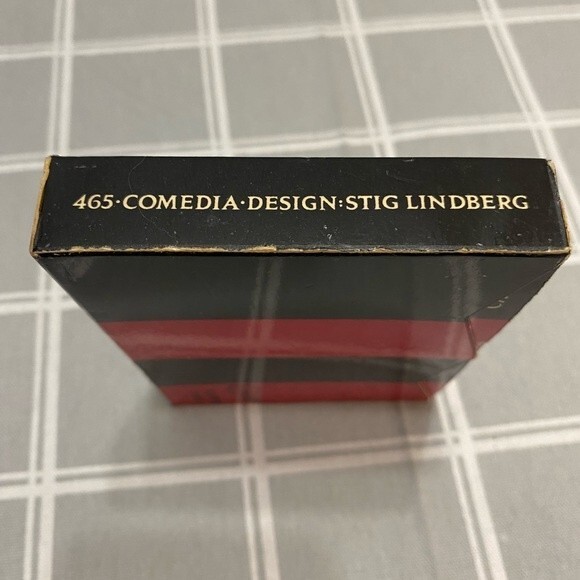 1958 Stig Lindberg Oberg & Son 2 Deck Playing Cards 465 Comedia Sweden Rare MCM - Picture 6 of 12